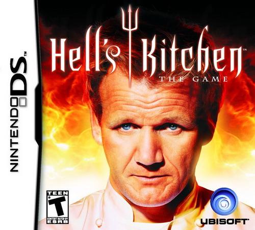 Hell's Kitchen box art for Nintendo DS